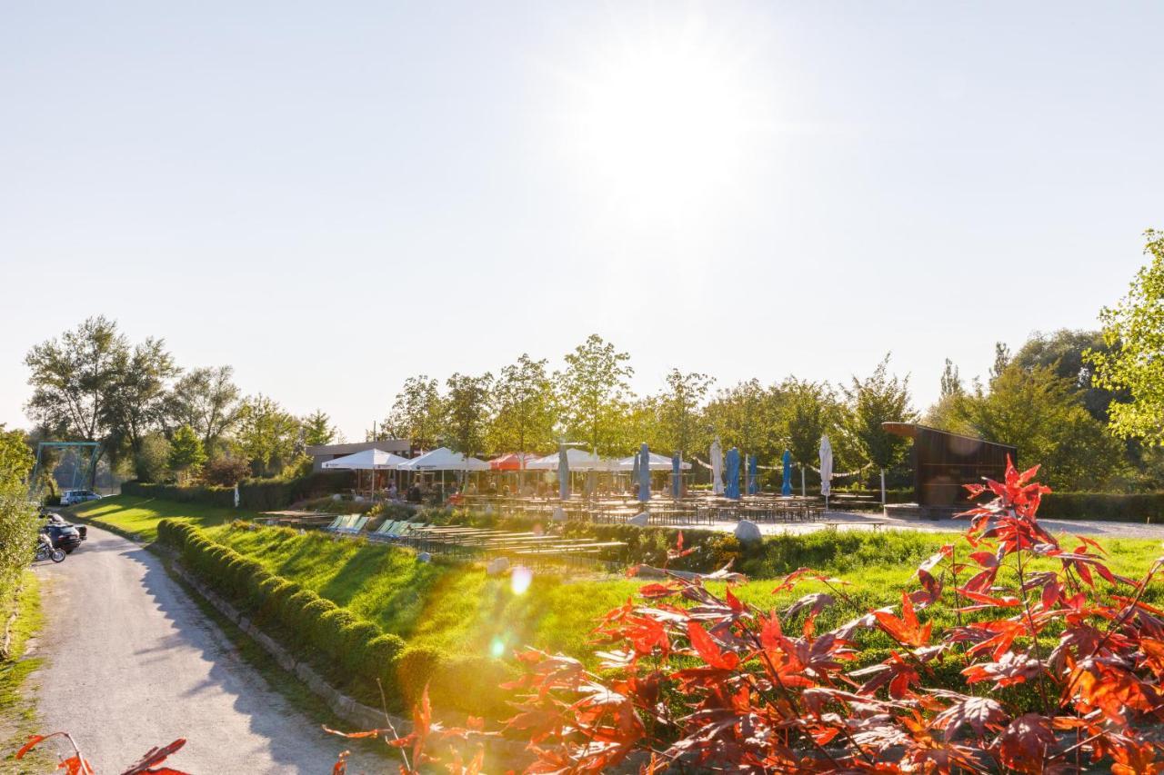 Camping & Pension Au An Der Donau Exteriér fotografie