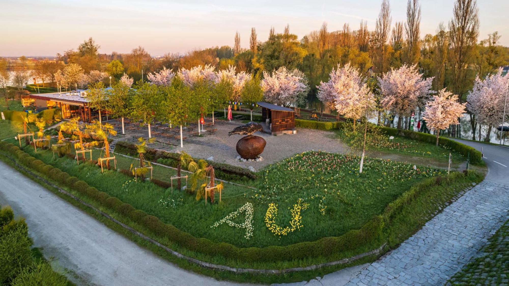 Camping & Pension Au An Der Donau Exteriér fotografie