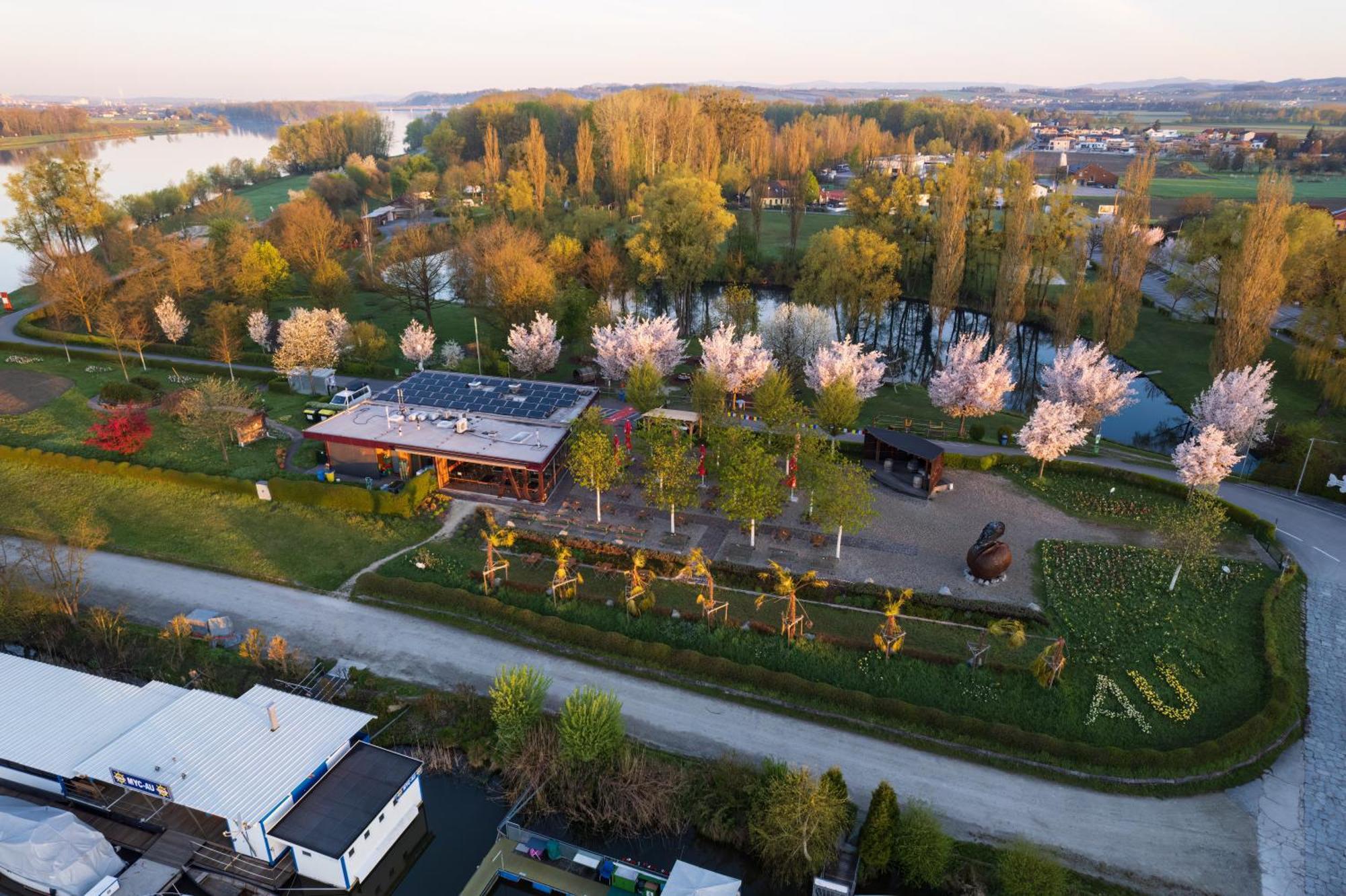 Camping & Pension Au An Der Donau Exteriér fotografie