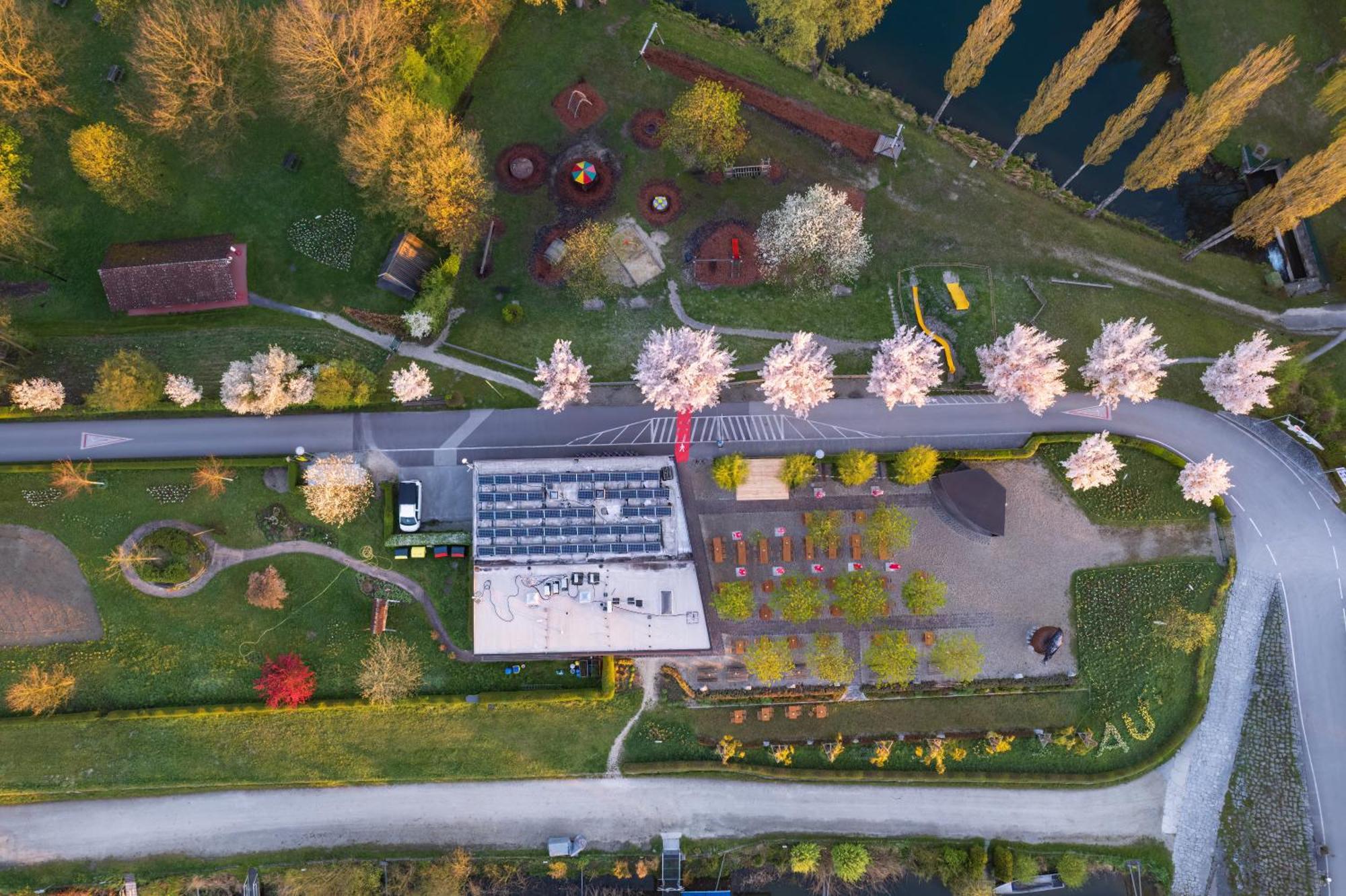 Camping & Pension Au An Der Donau Exteriér fotografie