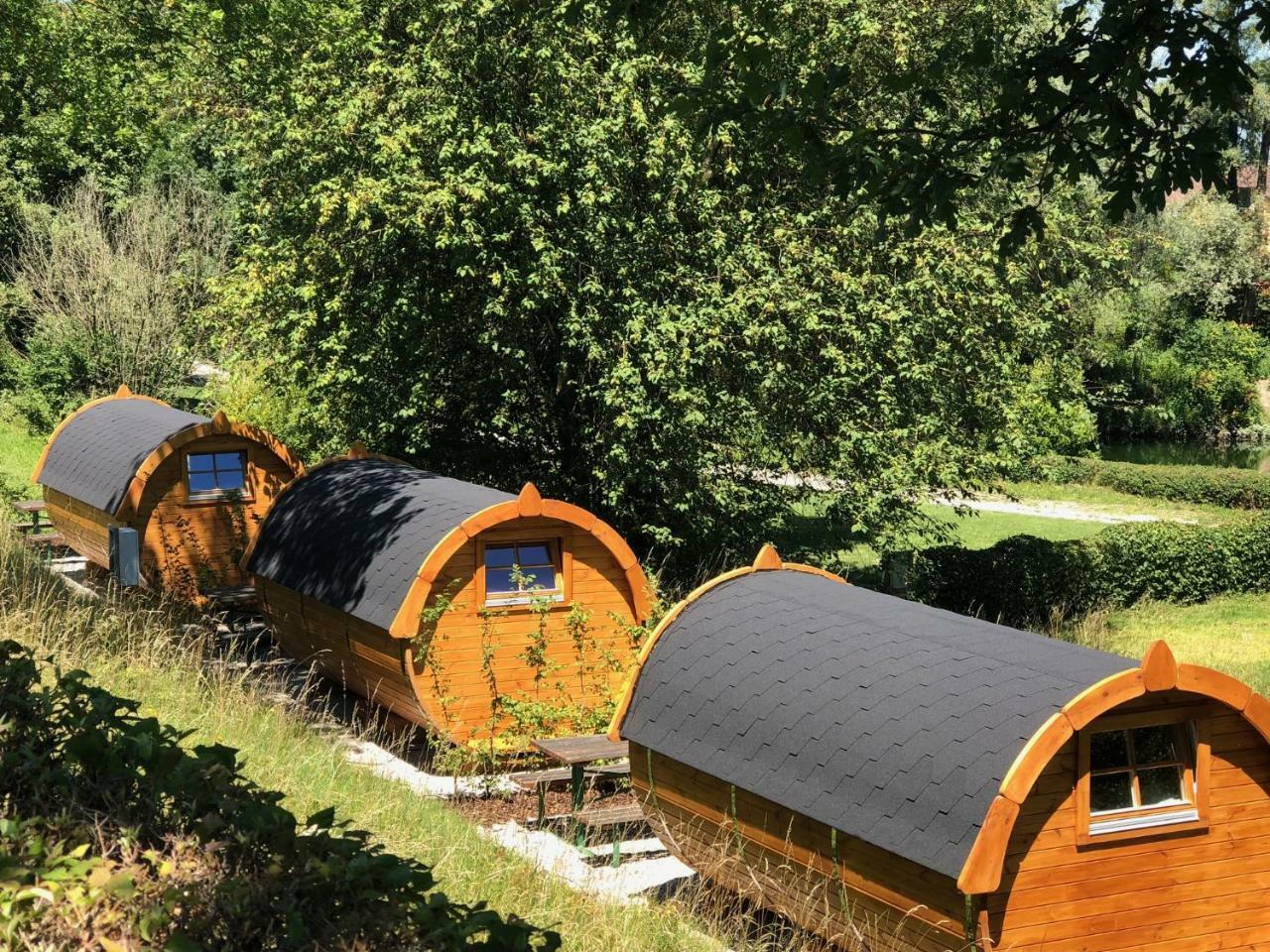 Camping & Pension Au An Der Donau Exteriér fotografie