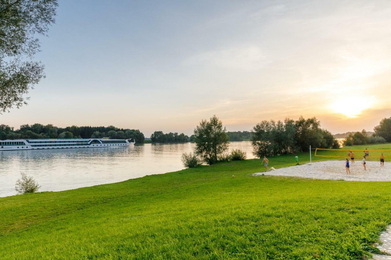 Camping & Pension Au An Der Donau Exteriér fotografie